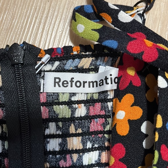 NEW! REFORMATION Afternoon Floral Print Sun Dress SIZE 0 1650 - Picture 8 of 9